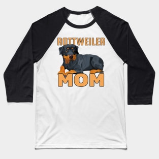 Rottweiler Mom Baseball T-Shirt